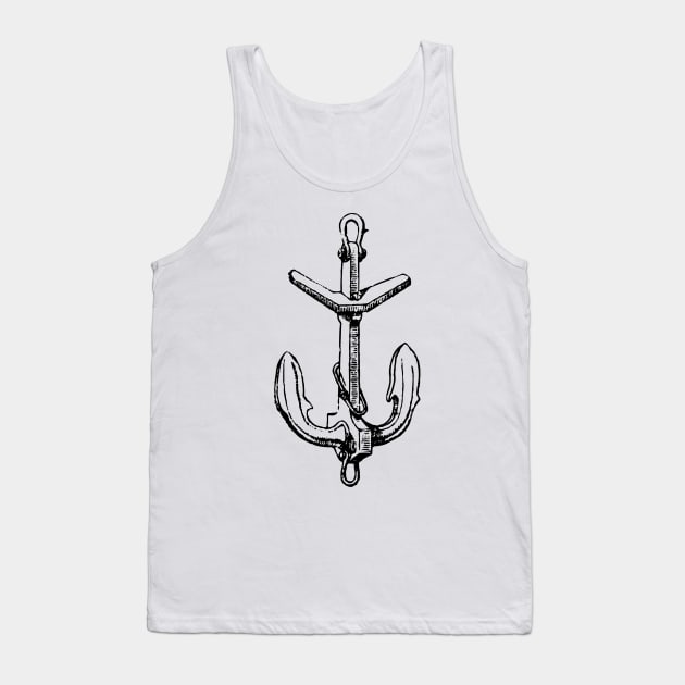 Old anchor Tank Top by FisherCraft